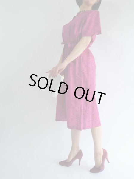 画像2: ★未使用*フルーツ柄コットンワンピ (2)