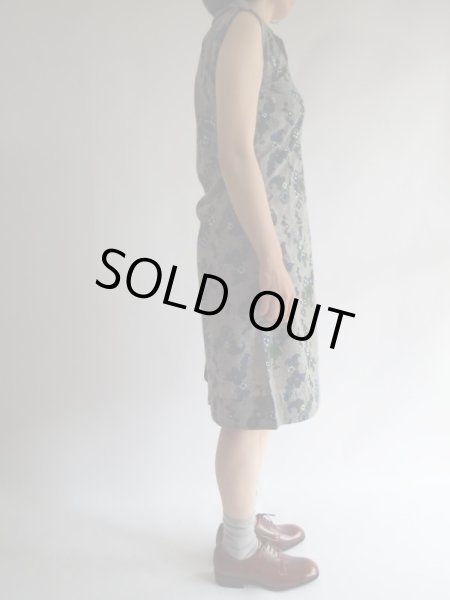 画像3: ★お仕立て品*ペイズリーとお花柄ワンピ (3)