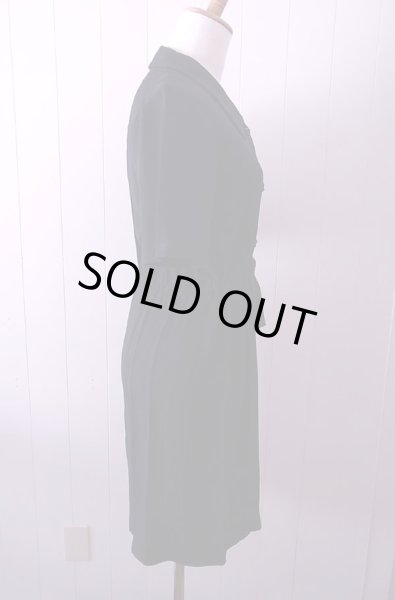 画像3: お仕立て！黒のゴム＆ヒモベルトワンピース (3)