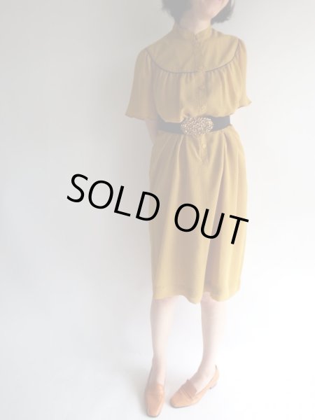 画像8: ★クラシカルなドット柄ワンピ (8)