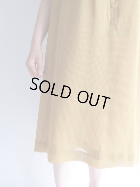 画像6: ★クラシカルなドット柄ワンピ (6)