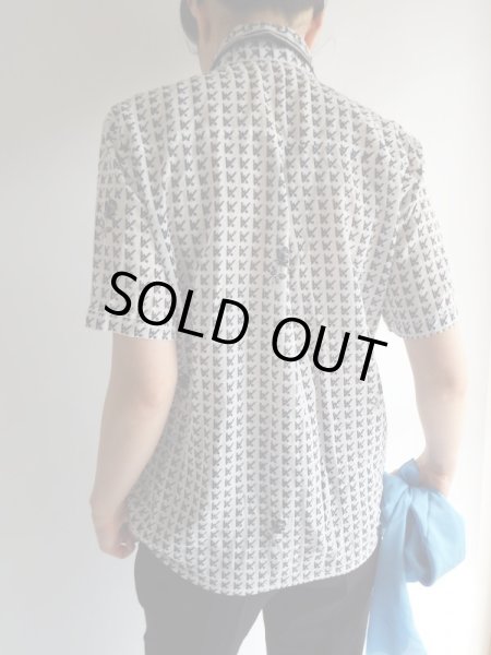画像5: ★マニッシュモダン柄コットンシャツ (5)