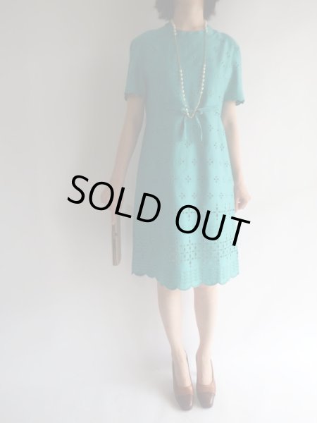画像5: ★お仕立て品*極上可愛いお花ワンピ (5)