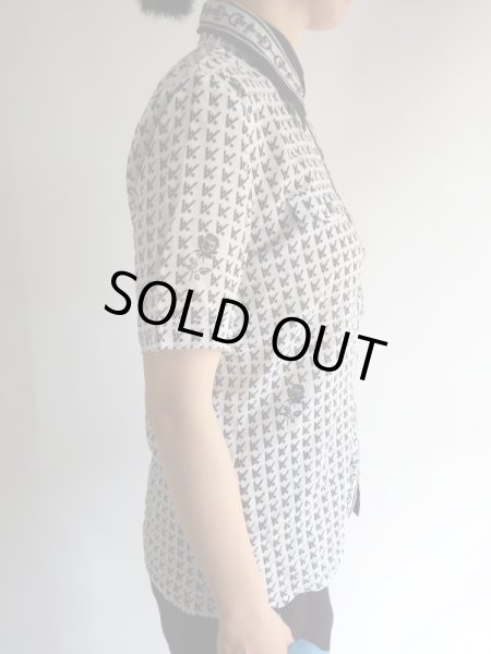 画像4: ★マニッシュモダン柄コットンシャツ (4)