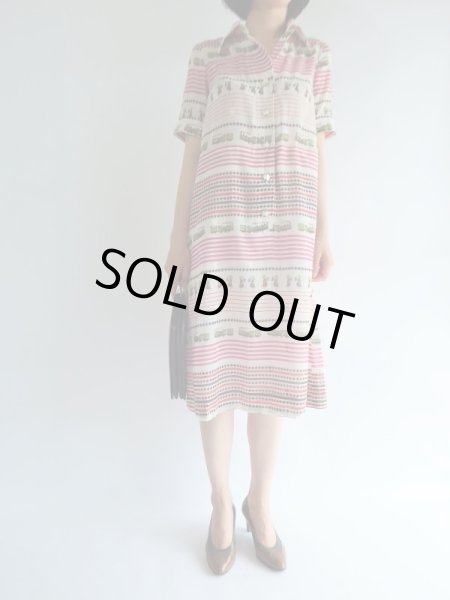 画像2: ★お仕立て品*平隊さんと汽車柄ワンピ (2)