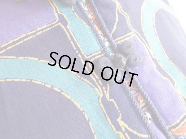 画像9: ★レトロモダンなカッコいい鳥さん柄ワンピ (9)