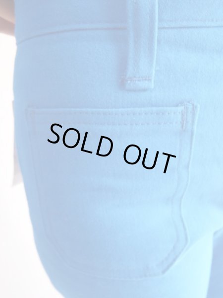 画像7: ★未使用*超カッコいいブルーのvintageカラーパンツ【送料無料】 (7)