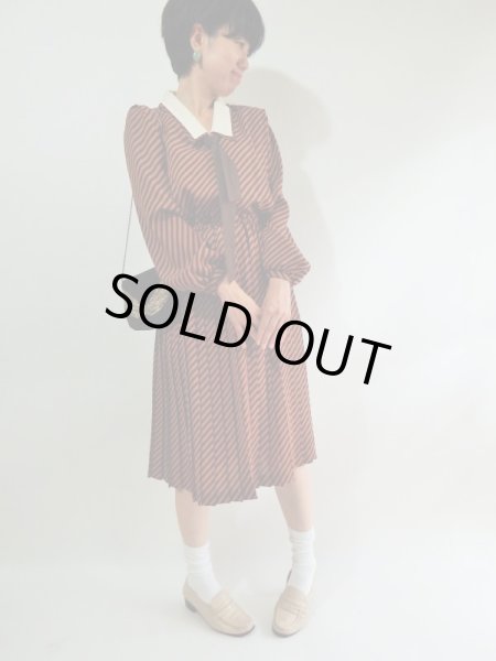 画像2: ★ミスオンワード*クラシカルデザインワンピ (2)