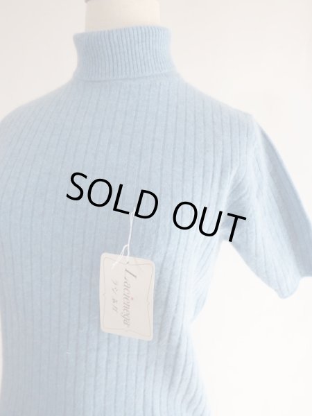 画像3: 未使用★半そで春セーターブルー (3)