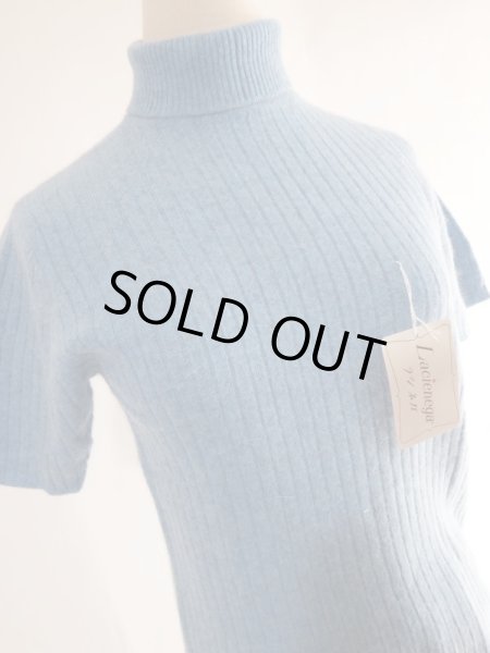 画像2: 未使用★半そで春セーターブルー (2)