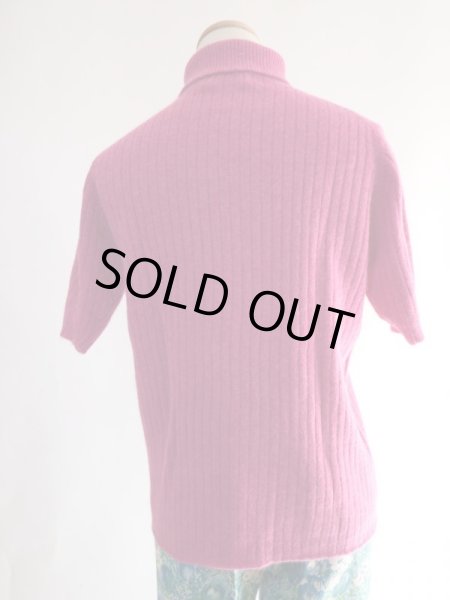画像6: 未使用★半そで春セーターピンク (6)