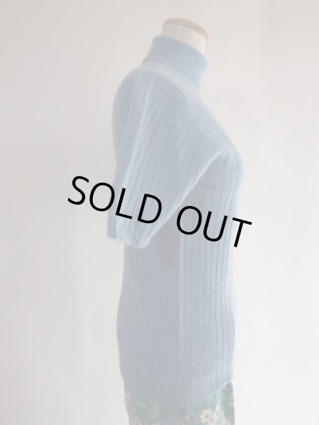 画像4: 未使用★半そで春セーターブルー (4)