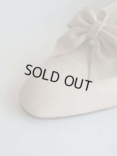 画像8: LIZ リボン白パンプス (8)