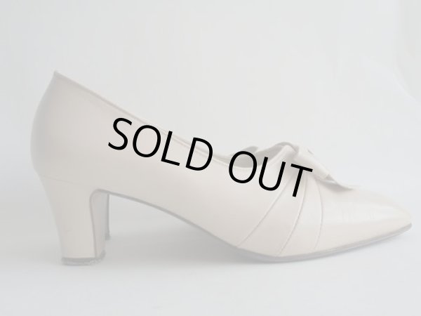 画像4: LIZ リボン白パンプス (4)