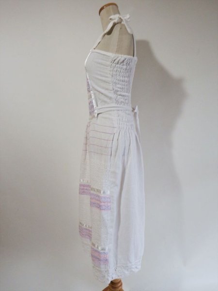 画像7: 夢見るようなデザインのコットンワンピ (7)