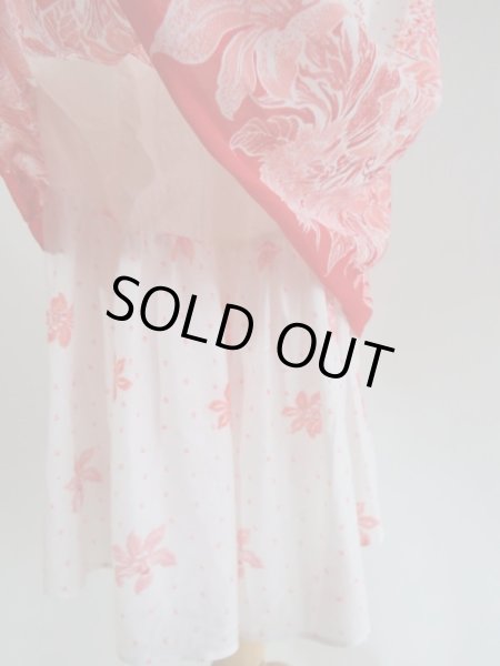 画像7: フランス製*ロマンティックデザインワンピ (7)