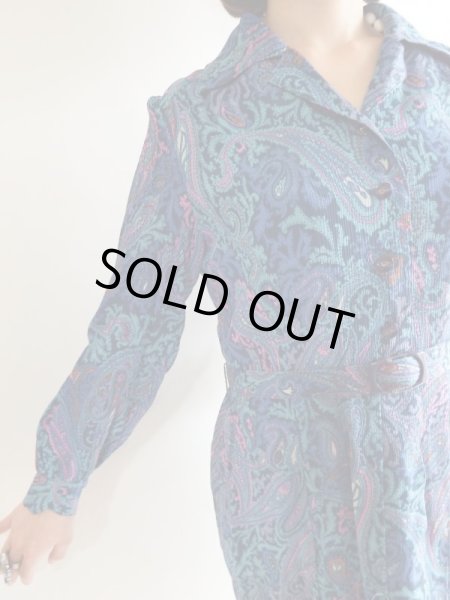 画像6: 未使用*鮮やかカラーのペイズリー (6)