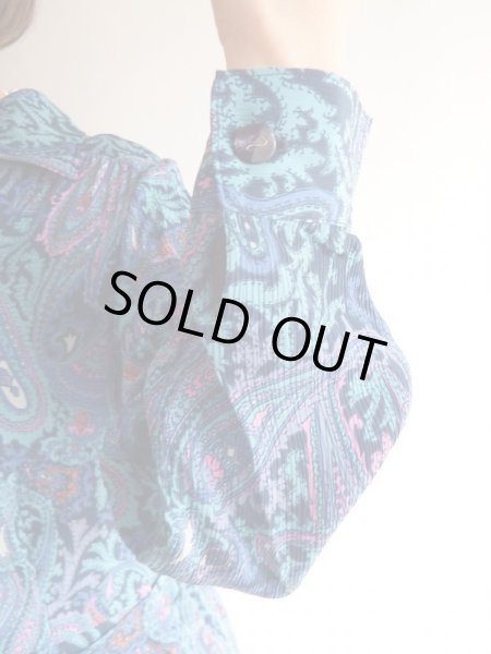 画像7: 未使用*鮮やかカラーのペイズリー (7)