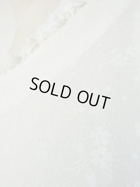 画像8: お花柄のレースフリルワンピ (8)