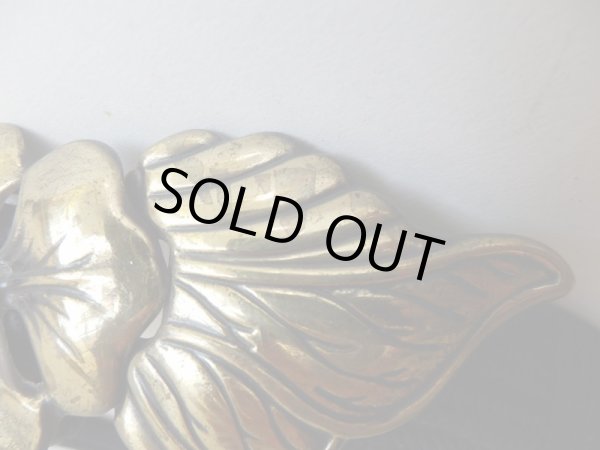 画像4: 大人可愛いお花と葉っぱのゴムベルト (4)