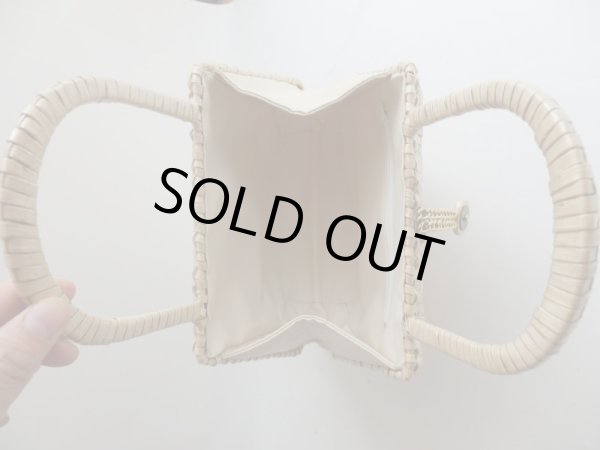 画像10: 大人可愛いカゴバッグ (10)