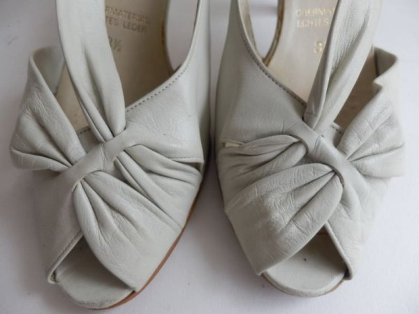 画像6: Gabor*白バックストラップサンダル (6)