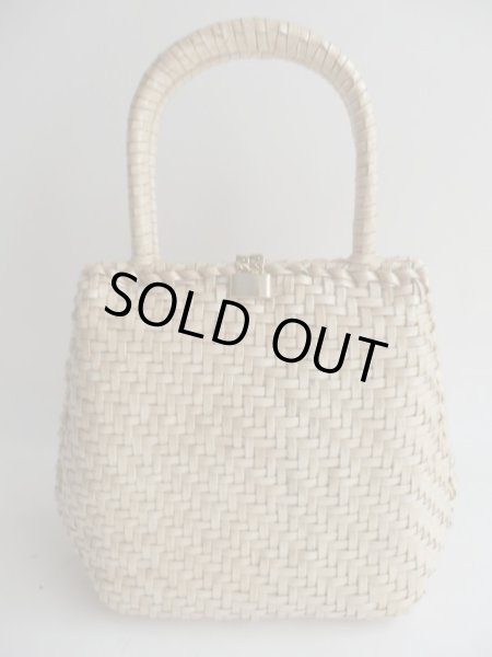 画像4: 大人可愛いカゴバッグ (4)
