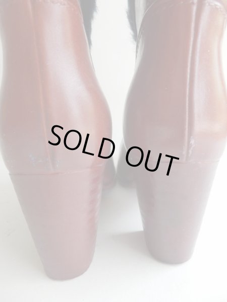 画像4: USA*ファーがオシャレなレインブーツ (4)