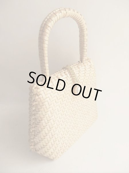 画像2: 大人可愛いカゴバッグ (2)