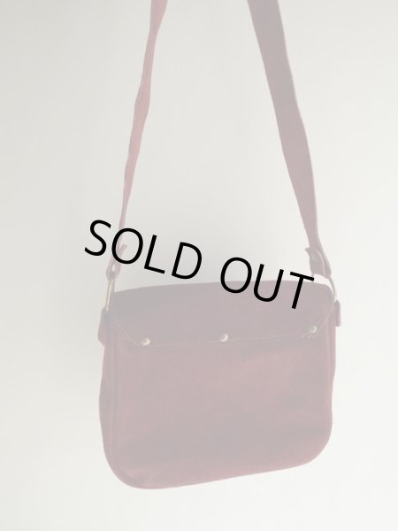 画像3: スエード素材のレトロショルダーバッグ (3)