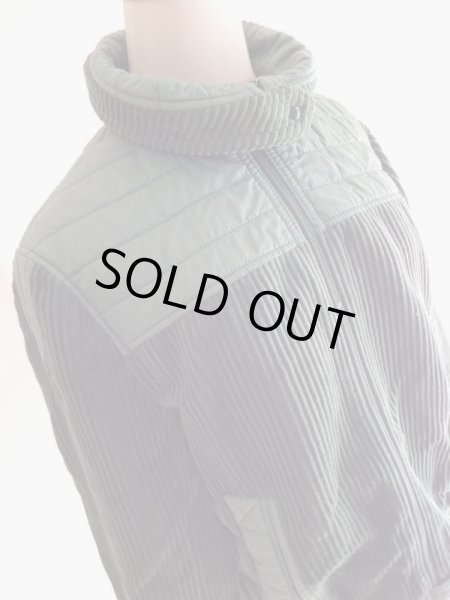 画像2: フランス製*レトログリーンブルゾン (2)