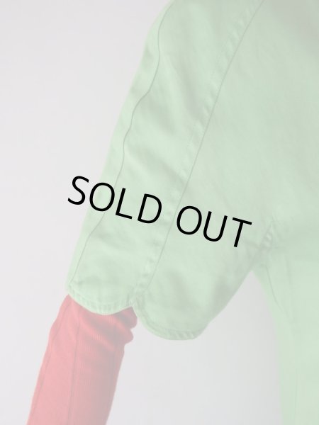 画像9: Italy製*鮮やかピスタチオグリーンのワンピ【送料無料】 (9)