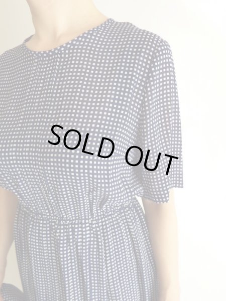 画像15: 未使用*ネイビー色ギンガムチェック柄のセットアップ【送料無料】 (15)