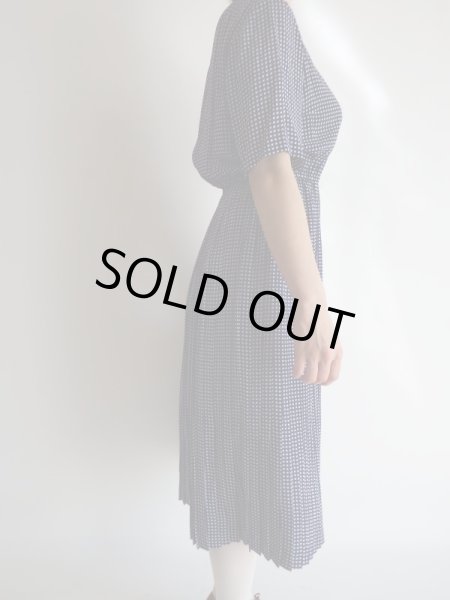 画像12: 未使用*ネイビー色ギンガムチェック柄のセットアップ【送料無料】 (12)