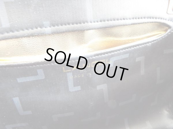 画像11: イタリア製*ランセル*黒籠ショルダーバッグ【送料無料】 (11)