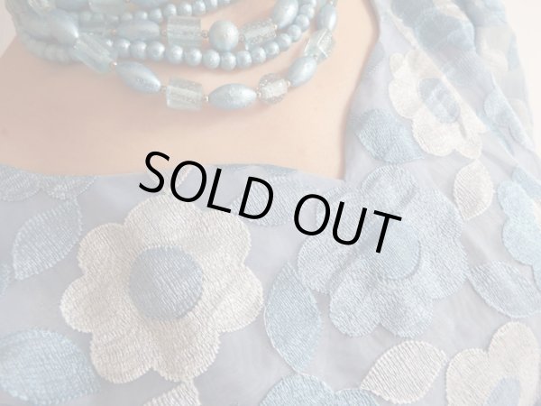 画像7: ハナエモリ*極上の可愛さ*水色花ワンピ【送料無料】 (7)