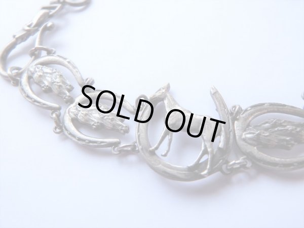 画像3: 馬モチーフのシルバー ブレスレット (3)