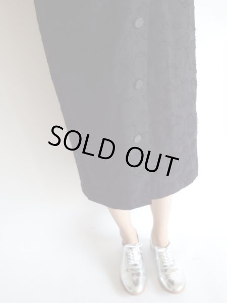 画像9: KEIZO AYATA*プレタポルテ黒色コットンワンピ【送料無料】 (9)