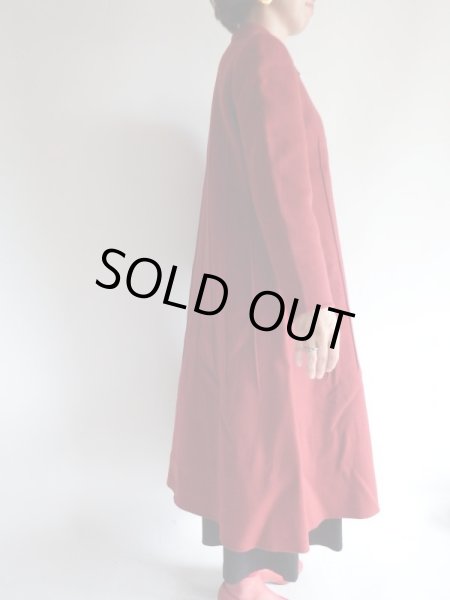 画像5: イタリア製*ダークレッド色コート【送料無料】 (5)