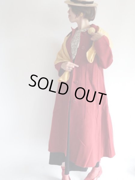 画像3: イタリア製*ダークレッド色コート【送料無料】 (3)