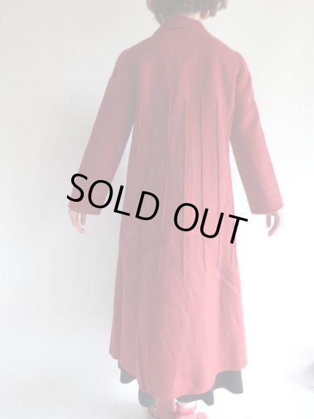 画像6: イタリア製*ダークレッド色コート【送料無料】 (6)