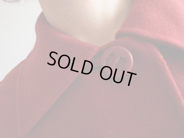 画像8: イタリア製*ダークレッド色コート【送料無料】 (8)