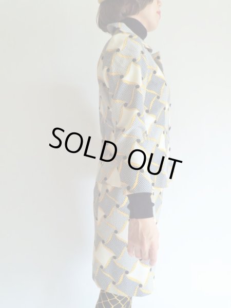 画像6: お仕立て品*レトロな手裏剣柄セットアップ【送料無料】 (6)