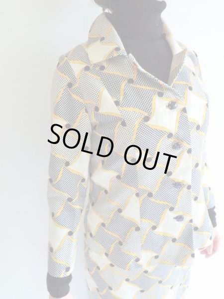 画像8: お仕立て品*レトロな手裏剣柄セットアップ【送料無料】 (8)