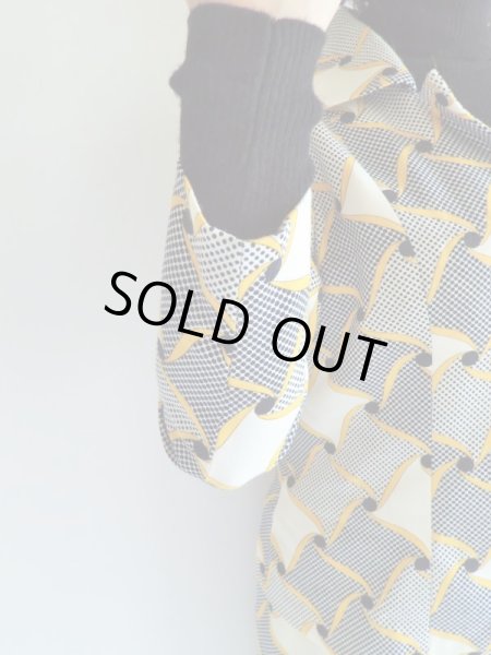 画像11: お仕立て品*レトロな手裏剣柄セットアップ【送料無料】 (11)