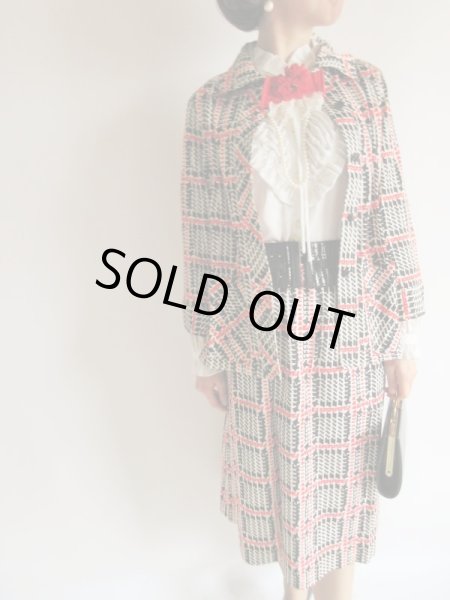 画像3: Flowers And Ribbon Corsage/Red (3)