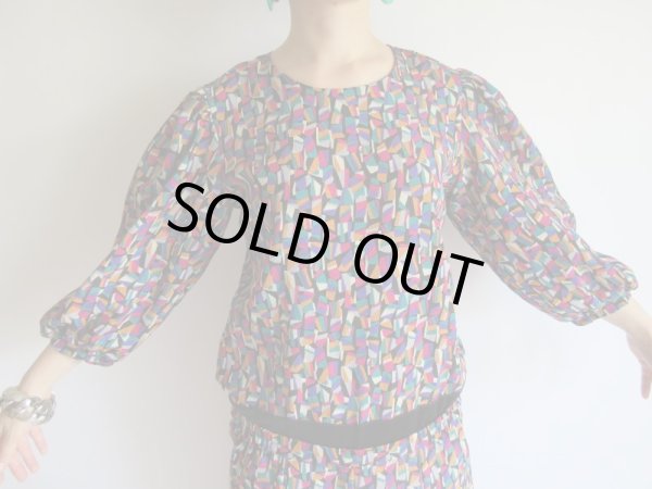 画像3: ●キャンディポップ柄のツーピースワンピ【送料無料】 (3)