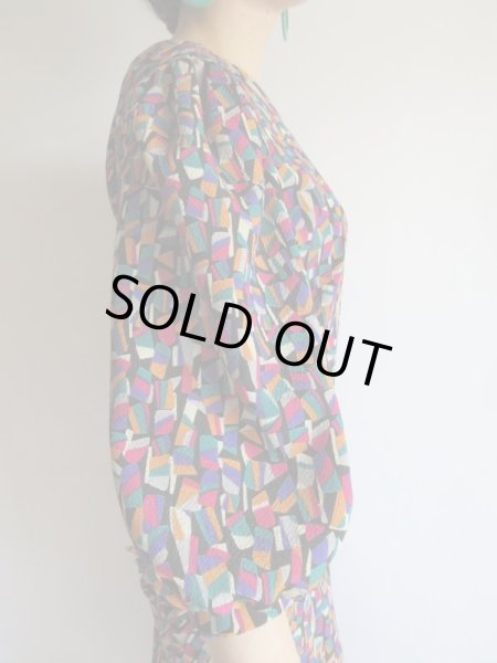 画像4: ●キャンディポップ柄のツーピースワンピ【送料無料】 (4)