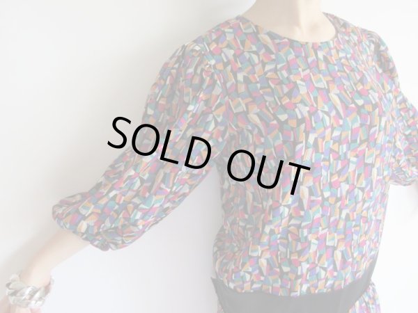 画像8: ●キャンディポップ柄のツーピースワンピ【送料無料】 (8)