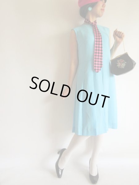 画像4: レナウンルック*スカイブルーのワンピース (4)